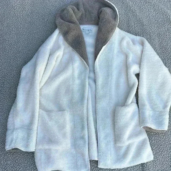 Koolaburra by UGG Sherpa Fleece
Shawl Collar Cardigan Dove/Portobello - Picture 3 of 6